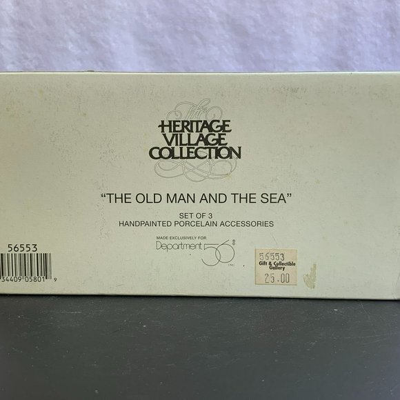 Dept 56 The Old Man And The Sea New England Village Christmas Accessory - 1994 - Picture 10 of 10